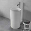 Свободностояща мивка за баня Avonite Round 40 40х90 см Solid Stone в цвят по RAL