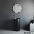 Свободностояща мивка за баня Avonite Round 40 40х90 см Solid Stone в цвят по RAL