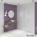 Плочки за баня Superceramica Coltrane Lila 20×50 см