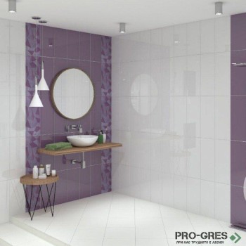Плочки за баня Superceramica Coltrane Lila 20×50 см