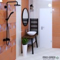 Плочки за баня Superceramica Coltrane Naranja 20×50 см