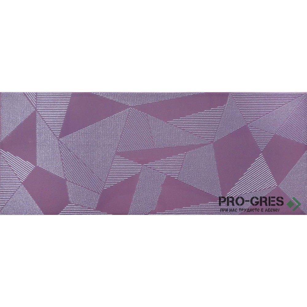 Декор Happy Fracture Lila 20×50 см