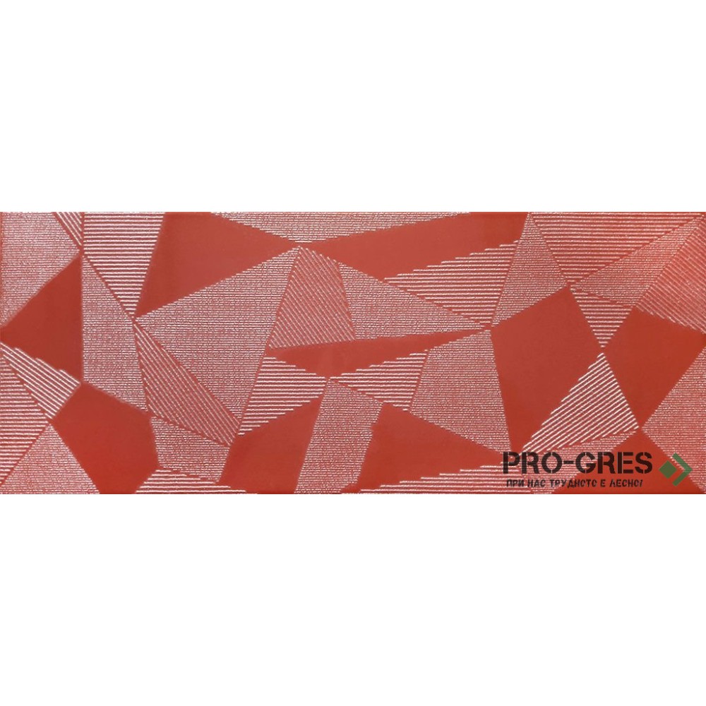 Декор Happy Fracture Rojo20×50 см