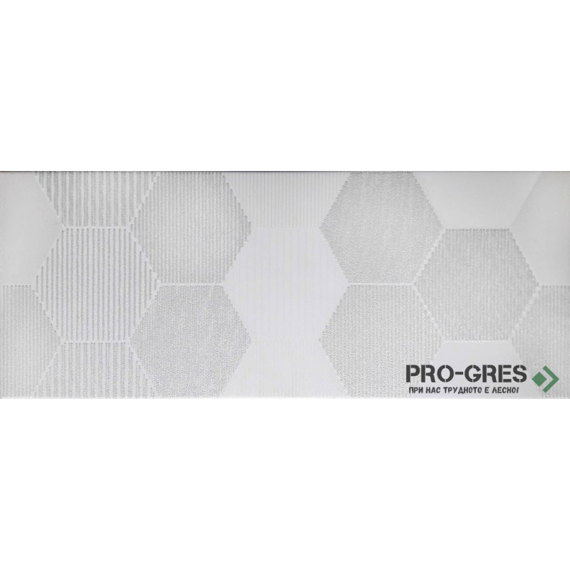 Декор Happy Hexagon Blanco 20×50 см
