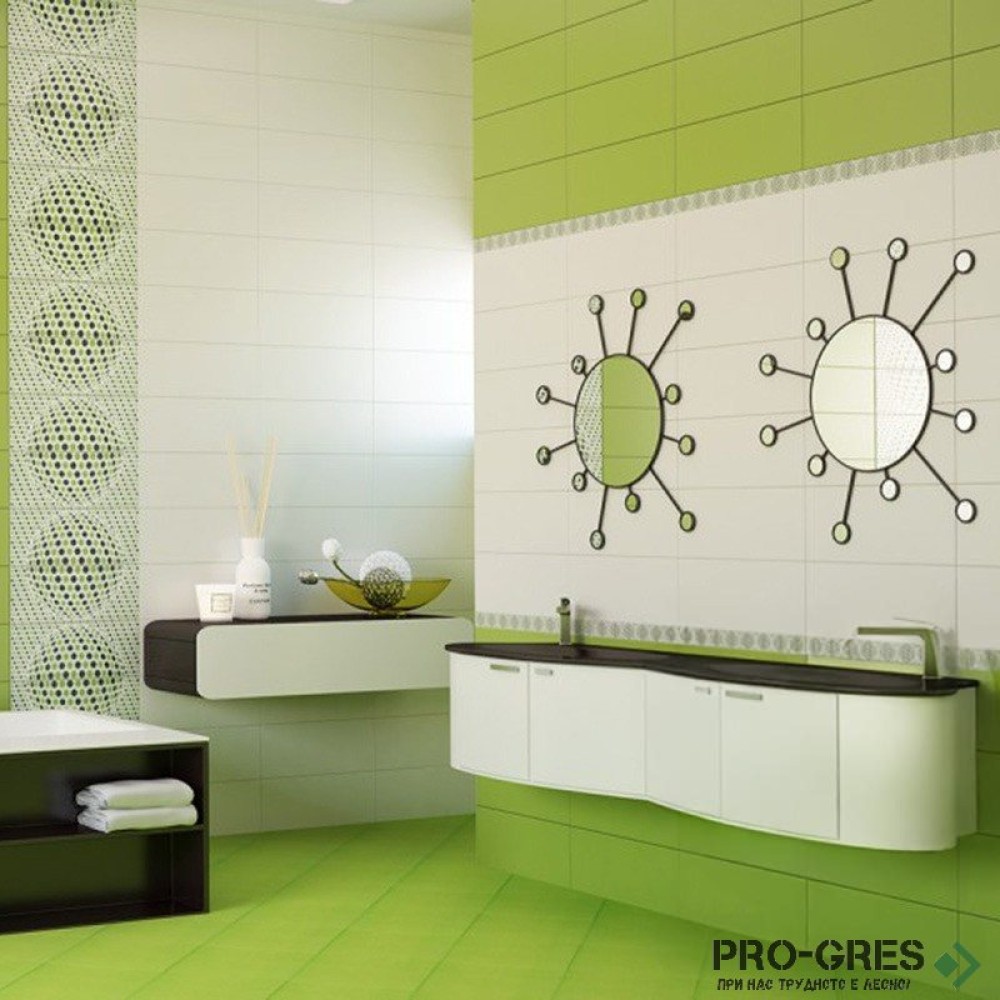 Плочки за баня Superceramica Happy Pistacho 20×50 см