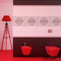 Плочки за баня Superceramica Happy Rojo and Negro 20×50 см Плочки за баня Superceramica Happy Rojo and Negro 20×50 см