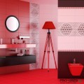 Плочки за баня Superceramica Happy Rojo and Negro 20×50 см Плочки за баня Superceramica Happy Rojo and Negro 20×50 см