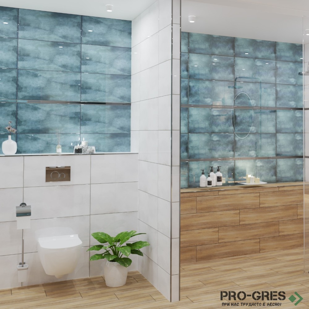 Плочки за баня Superceramika Harmony Azul 30×60 см Плочки за баня Superceramika Harmony Azul 30×60 см