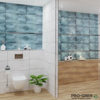 Плочки за баня Superceramika Harmony Azul 30×60 см