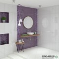 Плочки за баня Superceramica Miles Lila  20×50 см