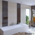 Плочки за баня Superceramica Miles Marron 20×50 см