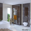 Плочки за баня Superceramica Miles Marron 20×50 см