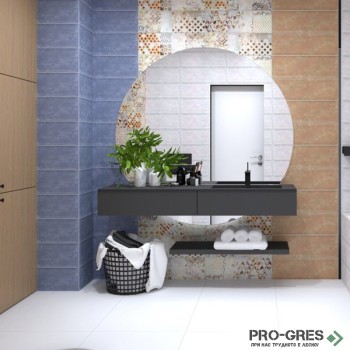 Плочки за баня Superceramica Pandora Nube 20×60 см