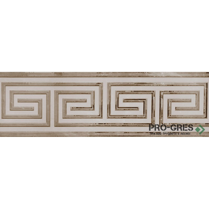 Декор Pandora Taupe 25×80 см