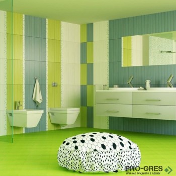 Плочки за баня Superceramica Saba Azul and Pistacho 20×50 см