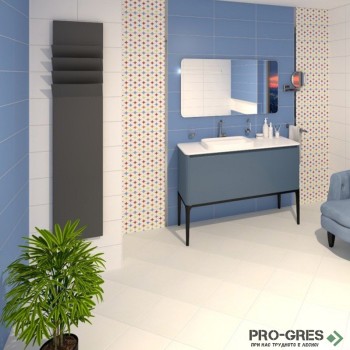Плочки за баня Superceramica Smile Azul 20×50 см