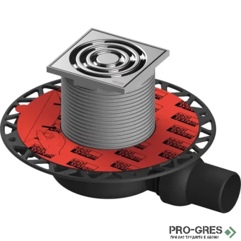 Подов сифон 100х100мм TECE DRAINPOINT S 3601100