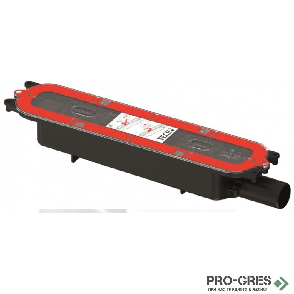 Тяло за вграждане за лентов сифон TECE Drainprofile 673001