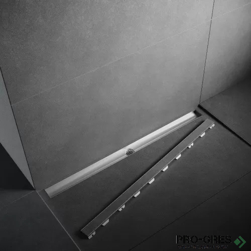 Линеен сифон ф50мм, 70-80 см,H95мм TECE LINUS TILE