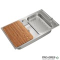 Иноксова мивка Teka,  BIG BOWL 80 1C PLUS (Bahia PLUS), 12127001