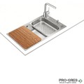 Иноксова мивка Teka,  BIG BOWL 80 1C PLUS (Bahia PLUS), 12127001
