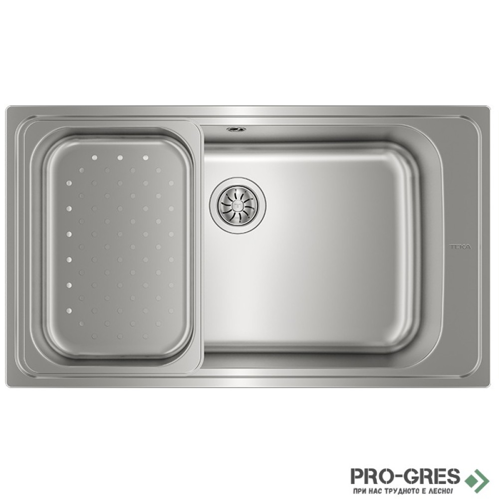 Иноксова мивка Teka,  BIG BOWL 80 1C PLUS (Bahia PLUS), 12127001