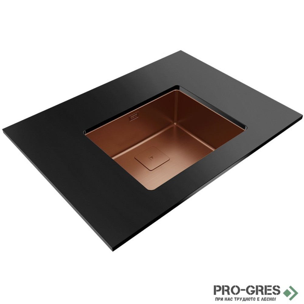 Иноксова мивка за вграждане 3-в-1, Metallic, Teka,  FlexLinea RS15 50.40, 115000025