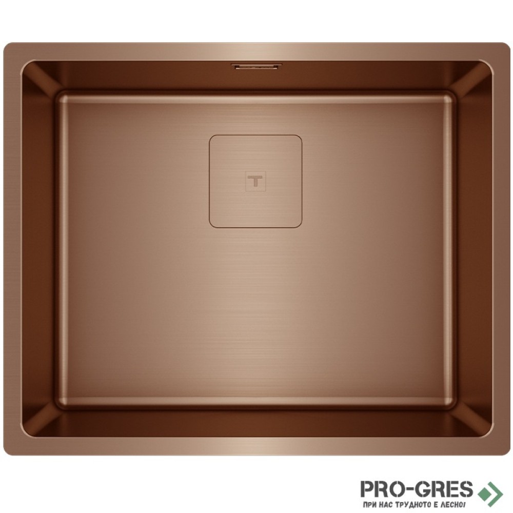 Иноксова мивка за вграждане 3-в-1, Metallic, Teka,  FlexLinea RS15 50.40, 115000025
