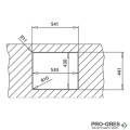 Иноксова мивка за вграждане 3-в-1, Metallic, Teka,  FlexLinea RS15 50.40, 115000025