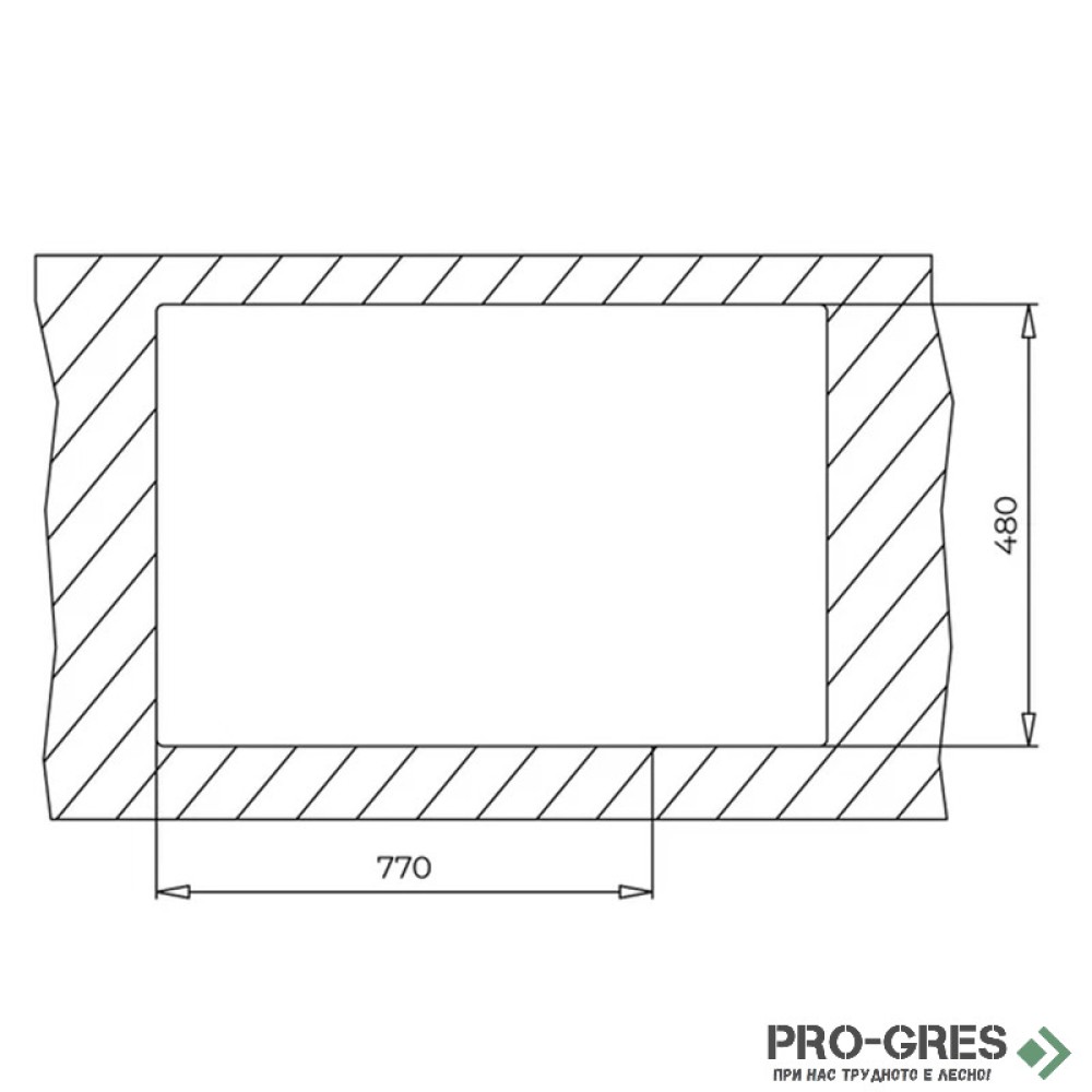 Гранитна мивка Teka  ForSquare 72.40 TG 115230001