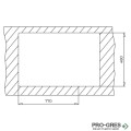 Гранитна мивка Teka  ForSquare 72.40 TG 115230000