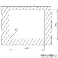 Подплотова гранитна мивка Teka Square 50.40 TG 115230022