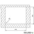 Подплотова гранитна мивка Teka Square 50.40 TG 115230020