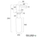 Дозатор за вграждане за течен сапун, инокс, Teka 115890012