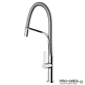 Кухненски смесител, подвижен душ, хром, TEKA, FO 999 ХРОМ, 629990200