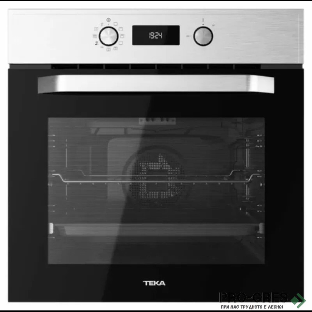 Пиролитична мултифункционална фурна, 59.5 x 59.5 x 53.7 см, инокс, Teka, Easy HCB 6539 P