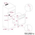 Пиролитична мултифункционална фурна, 59.5 x 59.5 x 53.7 см, инокс, Teka, Easy HCB 6539 P