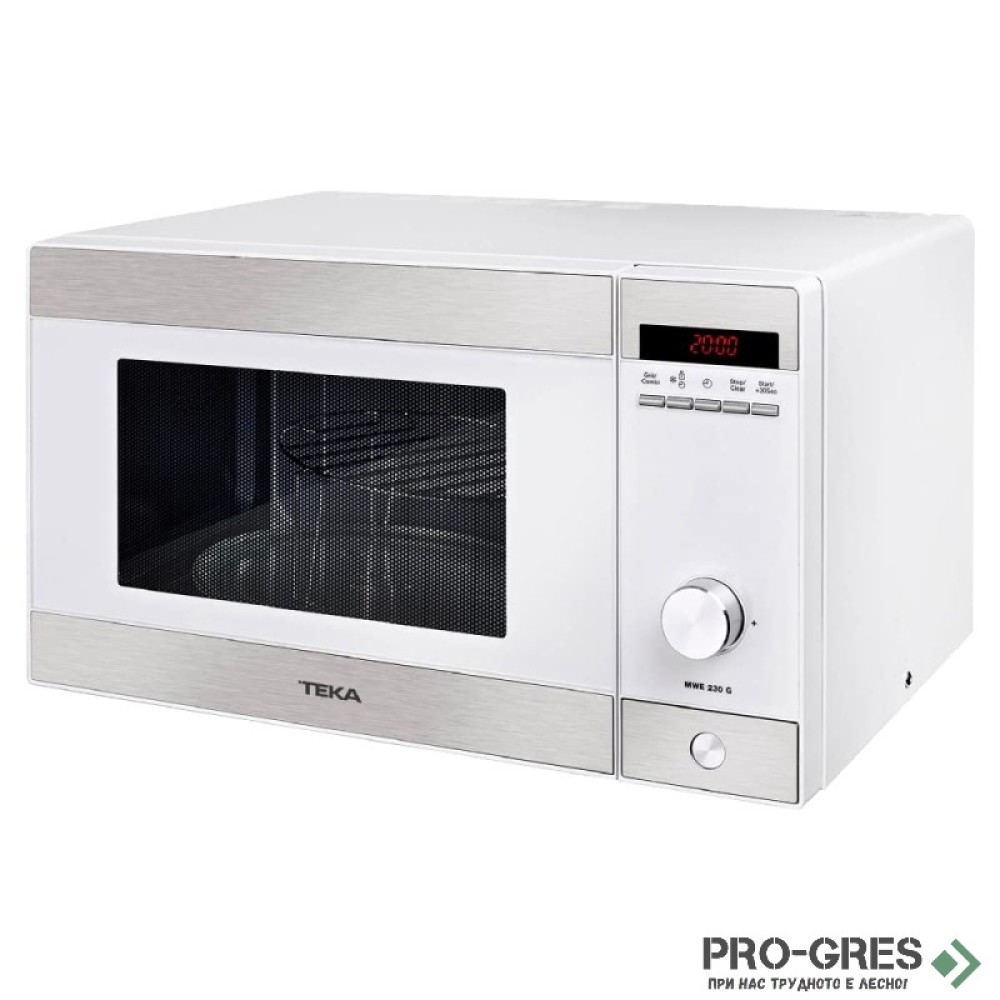 Свободностояща микровълнова фурна, бяла, Teka Easy MWE 230 G