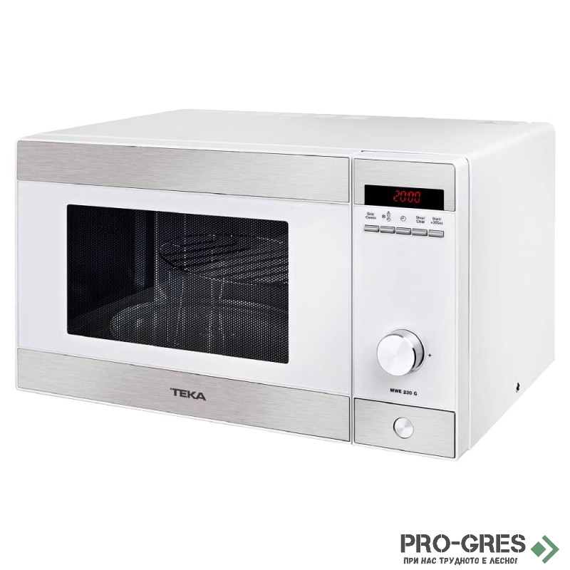 Свободностояща микровълнова фурна, бяла, Teka Easy MWE 230 G