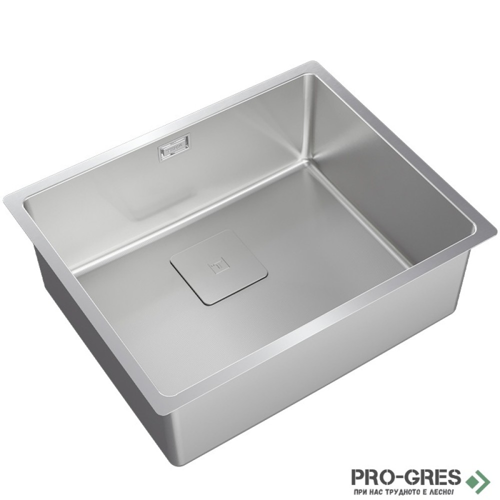 Иноксова мивка за вграждане 3-в-1, SoftTexture, Teka, FlexLinea RS15 50.40 M-XT 1B , 115000046