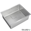 Иноксова мивка за вграждане 3-в-1, SoftTexture, Teka, FlexLinea RS15 50.40 M-XT 1B , 115000046