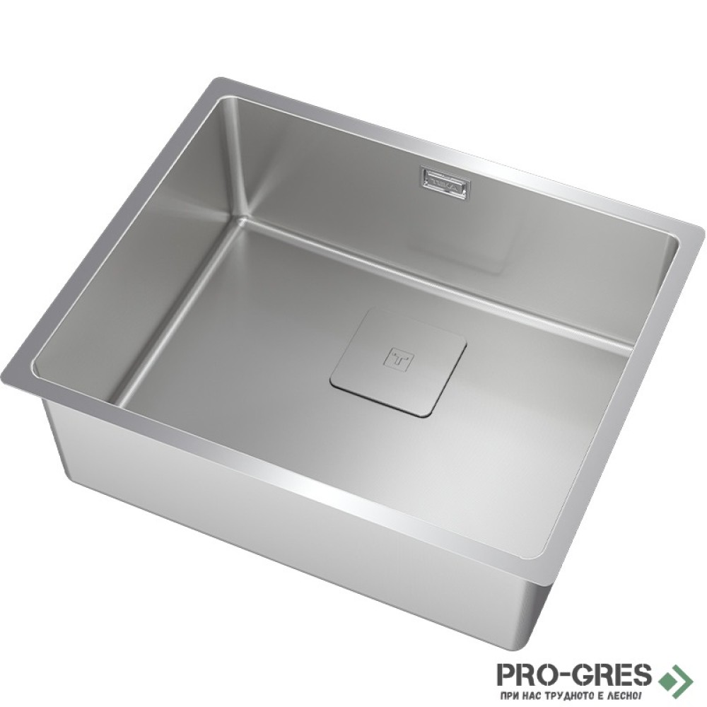 Иноксова мивка за вграждане 3-в-1, SoftTexture, Teka, FlexLinea RS15 50.40 M-XT 1B , 115000046
