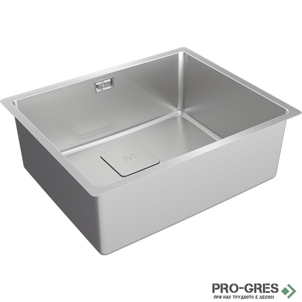 Иноксова мивка за вграждане 3-в-1, SoftTexture, Teka, FlexLinea RS15 50.40 M-XT 1B , 115000046