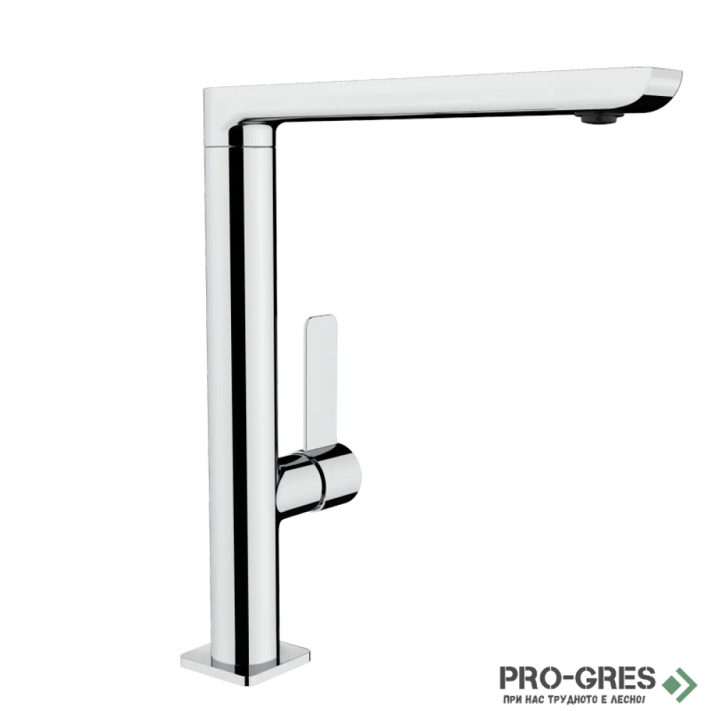 Кухненски смесител, въртящ се чучур, хром, Teka, FO 915 ХРОМ, 629150200