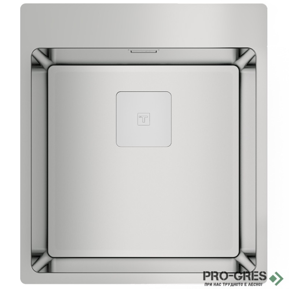 Иноксова мивка за вграждане, гладка, Teka, ForLinea RS15 40.40, 115000020