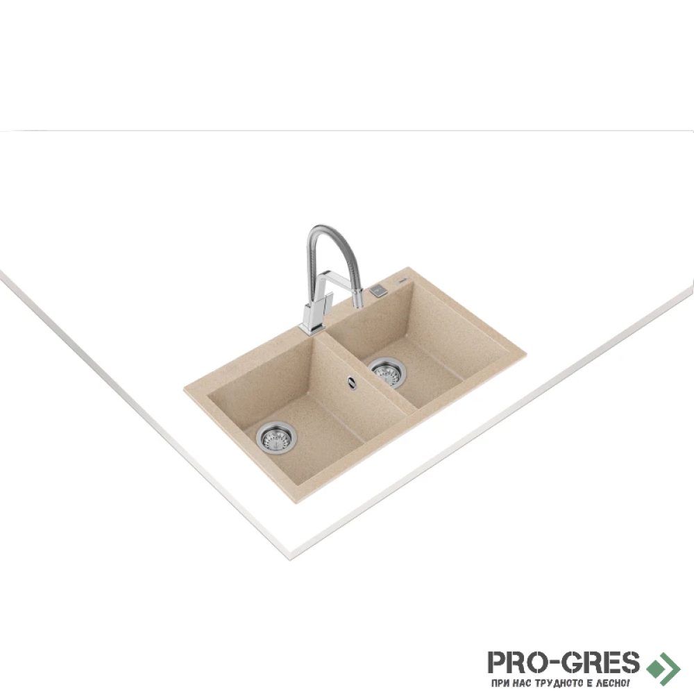 Гранитна мивка Teka ForSquare 2B 790 TG 115260016