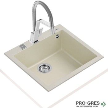 Гранитна мивка Teka ForSquare 50.40 TG 115230008 Гранитна мивка Teka ForSquare 50.40 TG 115230008