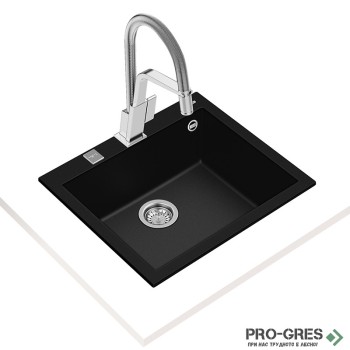 Гранитна мивка Teka ForSquare 50.40 TG 115230005 Гранитна мивка Teka ForSquare 50.40 TG 115230005