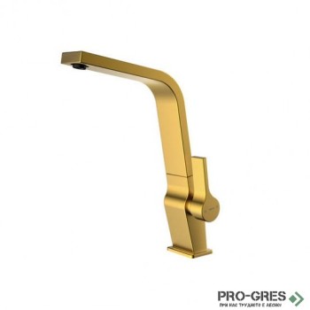 Кухненски смесител, плосък въртящ се чучур, месинг, Teka, ICON ICC 915, 116030006