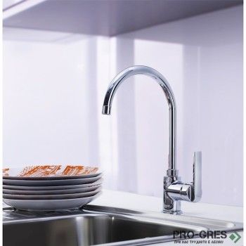 Кухненски смесител, въртящ се чучур, хром, Teka, INCA 995, 5399512 Кухненски смесител, въртящ се чучур, хром, Teka, INCA 995, 5399512